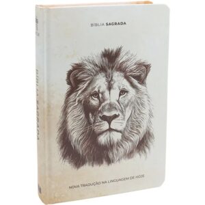 Bíblia Sagrada Leão de Judá - NTLH - Letra Normal - Capa Dura Ilustrada
